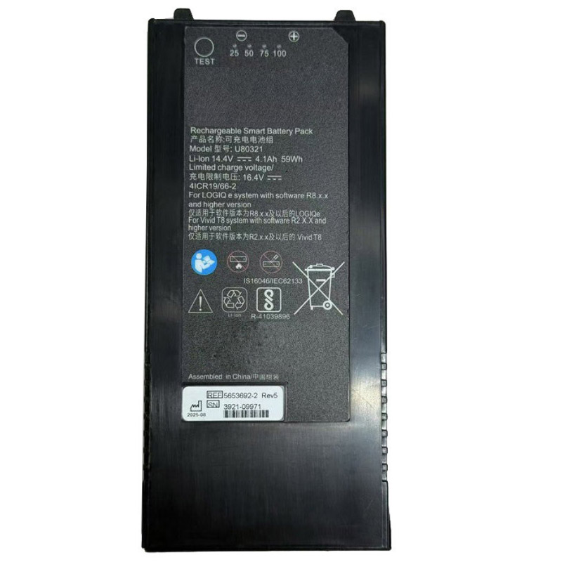 Recambio de Batería del equipo Ge U80321-3R01 