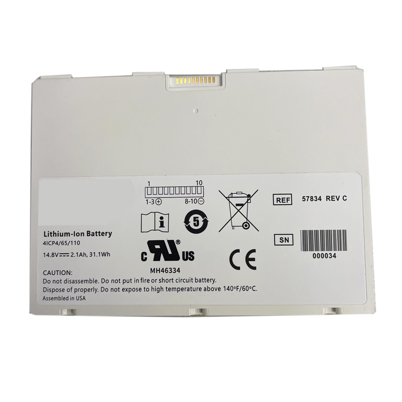Recambio de Batería del equipo Varian 57834 REV F 