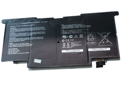 Recambio de Bateria de laptop ASUS UX31E-Ultrabook-Series 