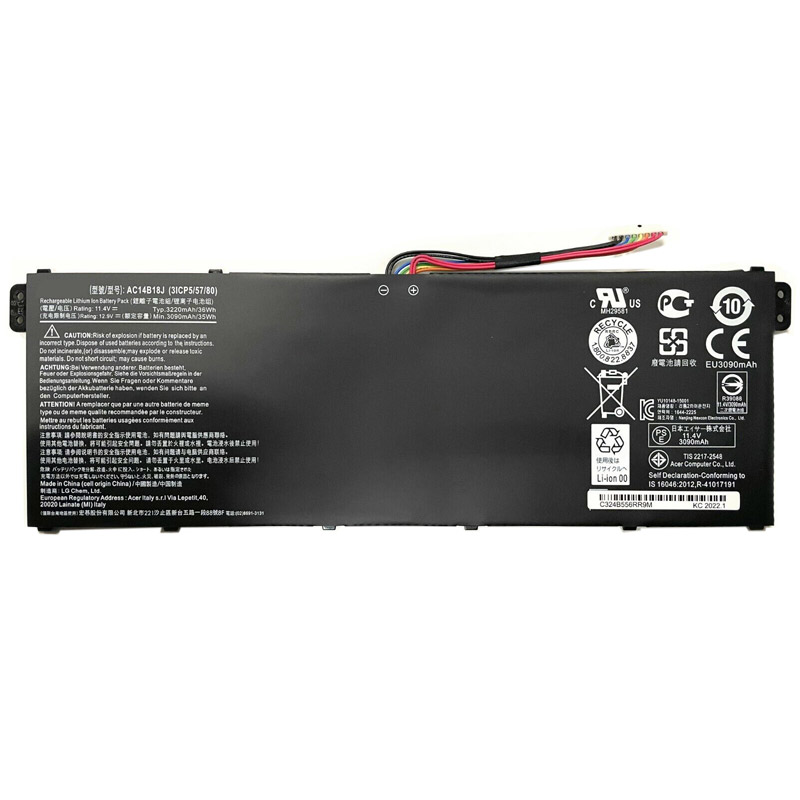 Recambio de Bateria de laptop ACER Aspire V3-111 