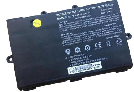 Recambio de Bateria de laptop CLEVO P870DM3-G 