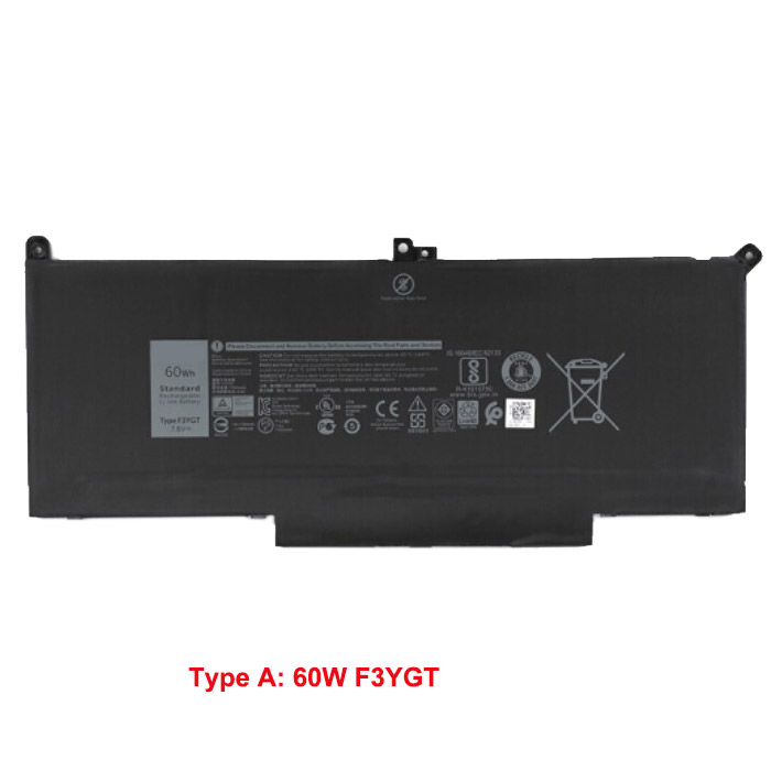 Recambio de Bateria de laptop Dell F3YGT 