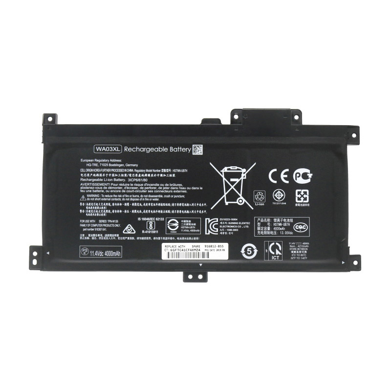 Recambio de Bateria de laptop HP  Pavilion X360 15-Br002Tx 