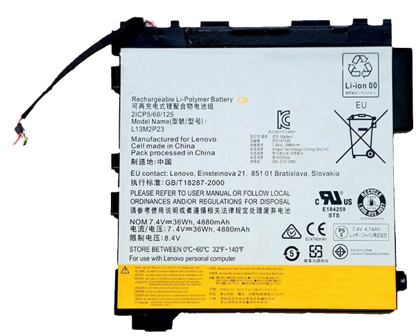 Recambio de Bateria de laptop LENOVO L13M2P23 
