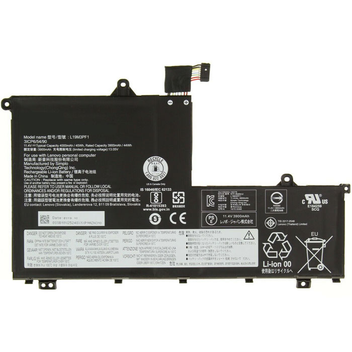 Recambio de Bateria de laptop LENOVO ThinkBook 14-IIL Laptop 20SL 