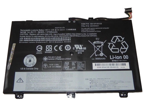 Recambio de Bateria de laptop LENOVO SB10F46439 