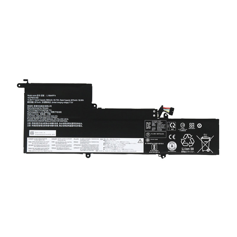 Recambio de Bateria de laptop LENOVO Ideapad Yoga Slim 7-14IIL05 Series 